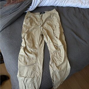 Hollister Green Parachute pants